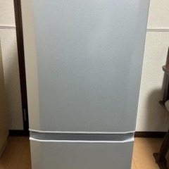 [最終]【11月15日(土) 午前 引取限定】三菱 冷蔵庫 146L MR-P15E-S コンパクト 2019年製の画像