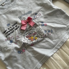 水色女の子服の画像