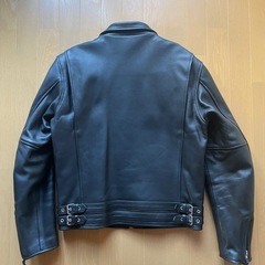 BATES シングルライダース　レザージャケットの画像