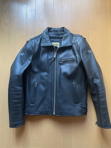 あと2週間　値下げしました BATES シングルライダース　レザージャケット