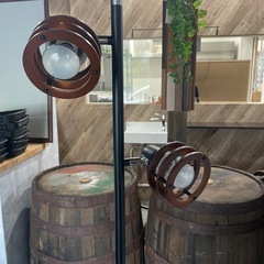 レトロ　スタンドライト　ヴィンテージ　アンティーク　照明器具の画像