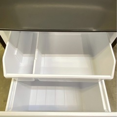 【6ヶ月保証】②AQUA 2ドア冷蔵庫 AQR-14N(S) 2023年製135Lの画像