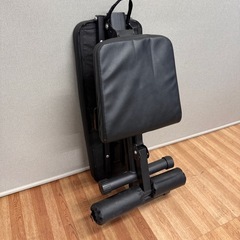 FITMATEトレーニングベンチ 腹筋 フォールディング フラットインクラインベンチ 折り畳みの画像