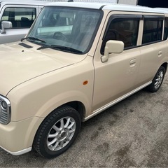 車検満タン4WDスズキラパン　スタッドレス付きの画像