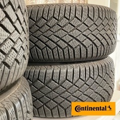 ✅ 室内保管品 コンチネンタル スタッドレスタイヤ バイキングコンタクト7 205/55R16の画像