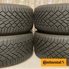 ✅ 室内保管品 コンチネンタル スタッドレスタイヤ バイキングコンタクト7 205/55R16の画像