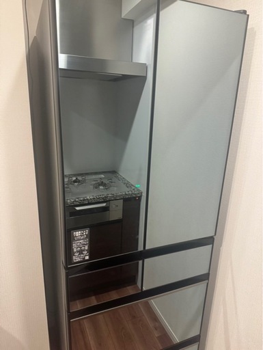 HITACHI　6ドア 冷蔵庫