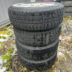 15インチ スタッドレス付きホイールの画像