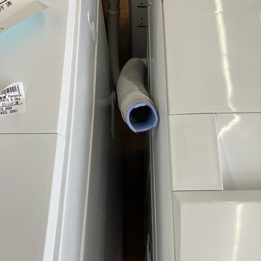 「安心の1年保証付。【全自動洗濯機 Panasonic NA-F60PB15 6.0kg 2022年製】取りに来れる方限定。」