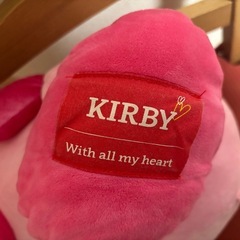 星のカービィ ハートBIGぬいぐるみの画像