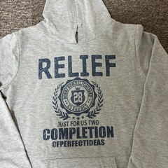 薄手パーカーレディースLの画像