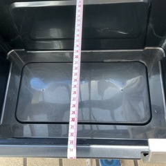 コンテナボックス 収納ケース フタ付き ブラックの画像