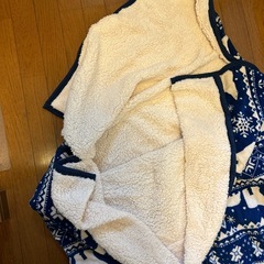 毛布　来客用　寝袋型の画像