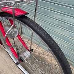 26㌅安全整備士組立リサイクル自転車の画像