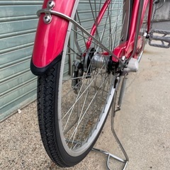 26㌅安全整備士組立リサイクル自転車の画像