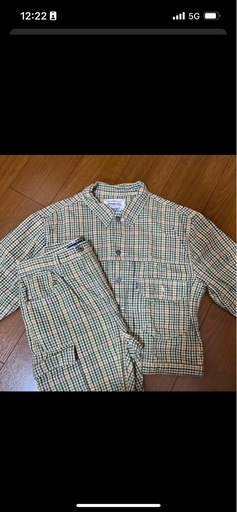 Levi’sチェック柄ジャケット パンツ　セットアップ