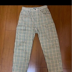 Levi’sチェック柄ジャケット パンツ　セットアップの画像