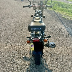 ホンダ　Z50JPモンキー(88cc)黄色ナンバー
の画像