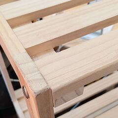 4段オープンラック　オープンシェルフ　ウッドラック　木製　フリーラック　棚　サイズ（約）幅82×奥40×高137　　■近隣配送無料 買取GO‼　栄和店の画像