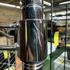 【ドリーム川西店御来店限定】☆ジモティー見たよ♪割引☆4段メタルラック／クリーニング済み【2125560000035419】の画像