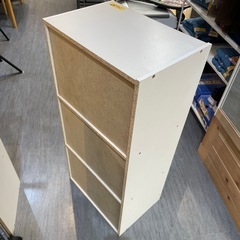 【棚】【3段カラーボックス】※ダメージ有★クリーニング済み【管理番号1111】野の画像