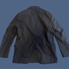 LUSSOBIANCO ルッソビアンコ ダークグレー ビジネスジャケットM-Lの画像