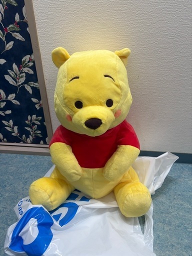 クマのプーさん　ぬいぐるみ　UFOキャッチャー