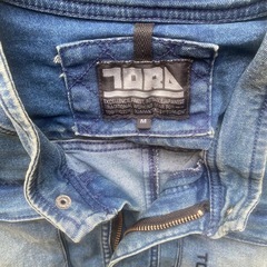 寅一デニムつなぎストレッチMサイズの画像