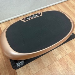 ボディスカルプチャー 振動マシン パワーウェーブミニ マット付 ブルブル の画像