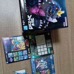 一番くじセットと　UFOキャッチャーゴジラの画像