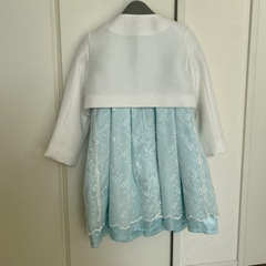 入学式に着た服水色の画像