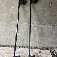 INNO INSUTベーシックステー/INNO IN556アルミラック/K386 取付フック　セット（中古）の画像