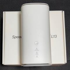 Speed Wi-Fi HOME 5G L13 UQ WiMA ホームルーターの画像