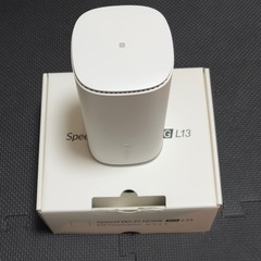 Speed Wi-Fi HOME 5G L13 UQ WiMA ホームルーターの画像