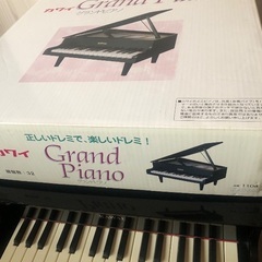 used カワイ ミニ グランドピアノ KAWAI Grand Piano 32鍵盤 ミニピアノ トイピアノ 1104 カワイ楽器 黒の画像