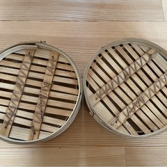 24cm竹蒸篭2段の画像