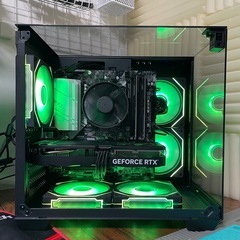 👑 新品 RTX 4060 ゲーミングPC - 32GB RAM & ARGBビジュアル！の画像