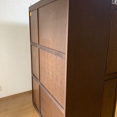 美品　タンス　オークし色の画像