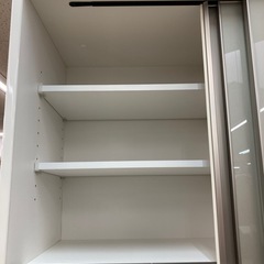 リユースマン倉敷、ニトリ、キッチンボード、ホワイト、キッチン収納、棚の画像