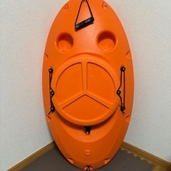 カヤック用 フローティングクーラーボックス 牽引タイプ ディスカバリーカヤック カヤックフィッシングの画像