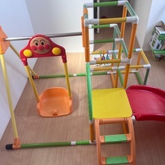 アンパンマン うちの子天才 ブランコパークDX ジャングルジム の画像