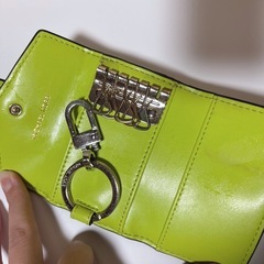 MICHEAL KORS キーケース 緑 マイケルコース グリーンの画像