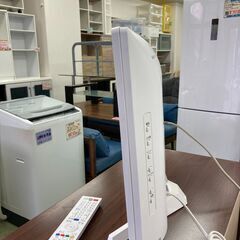【リサイクルショップ ピカソ 小松原】🎉✨ スタイリッシュなホワイトデザイン！省エネ設計のFUNAI 24インチ液晶テレビ ✨🎉★0281★の画像