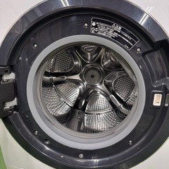 1神奈川 207 送料設置無料★日立　ドラム式洗濯機　11㌔乾燥機能付き　の画像