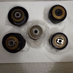 車種不明古い車用ステアリングボス。ジャンク品の画像