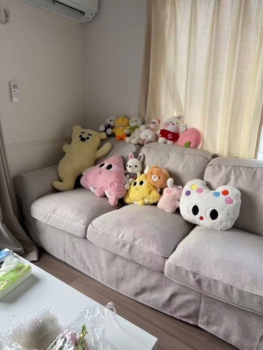 IKEAのEKTORP 3人掛けソファ