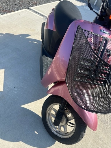 ホンダ ピンク バイク AF61リアキャリ ア付き