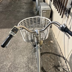 🉐465🉐バッテリー長持ち🉐🉐 パナソニック26インチ電動自転車🈹現車確認🉑の画像
