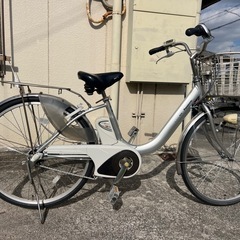 🉐465🉐バッテリー長持ち🉐🉐 パナソニック26インチ電動自転車🈹現車確認🉑の画像