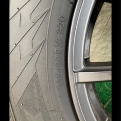 【美品】スタッドレスタイヤ4本 90系VOXY トーヨータイヤ　205/60/R16  の画像